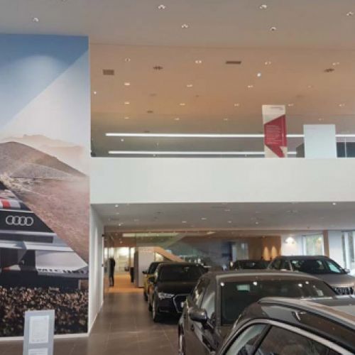 Adecuación de edificio   Audi
