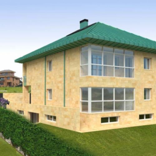 Vivienda Unifamiliar en Montecerrao, Oviedo, Asturias