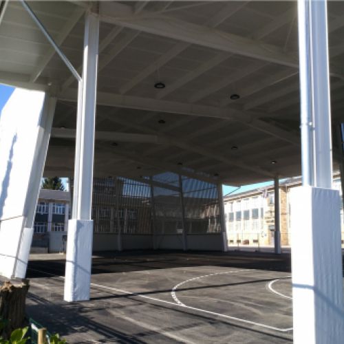 Cubrición de Pistas Polideportivas Colegios Públicos   OVIEDO