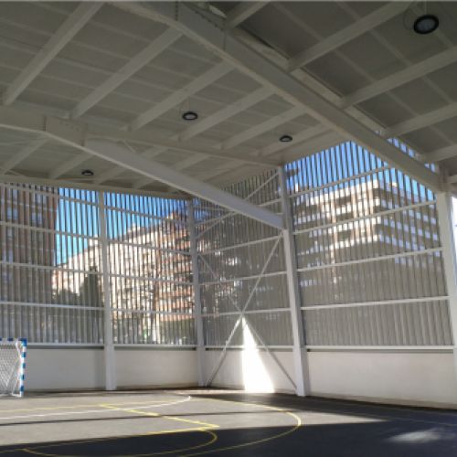 Cubrición de Pistas Polideportivas Colegios Públicos   OVIEDO