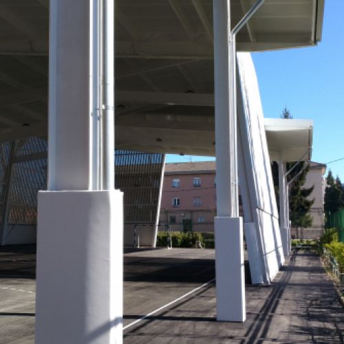Cubrición de Pistas Polideportivas Colegios Públicos   OVIEDO