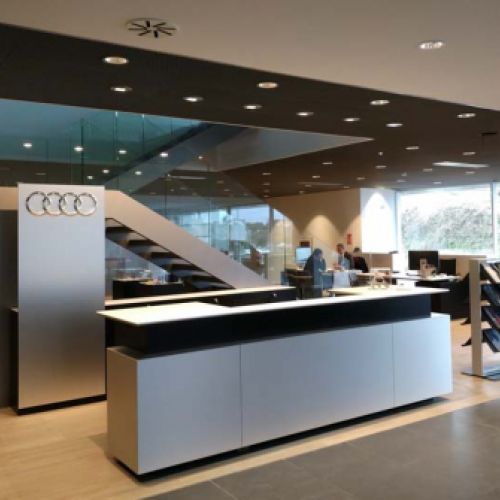 Adecuación de edificio   Audi