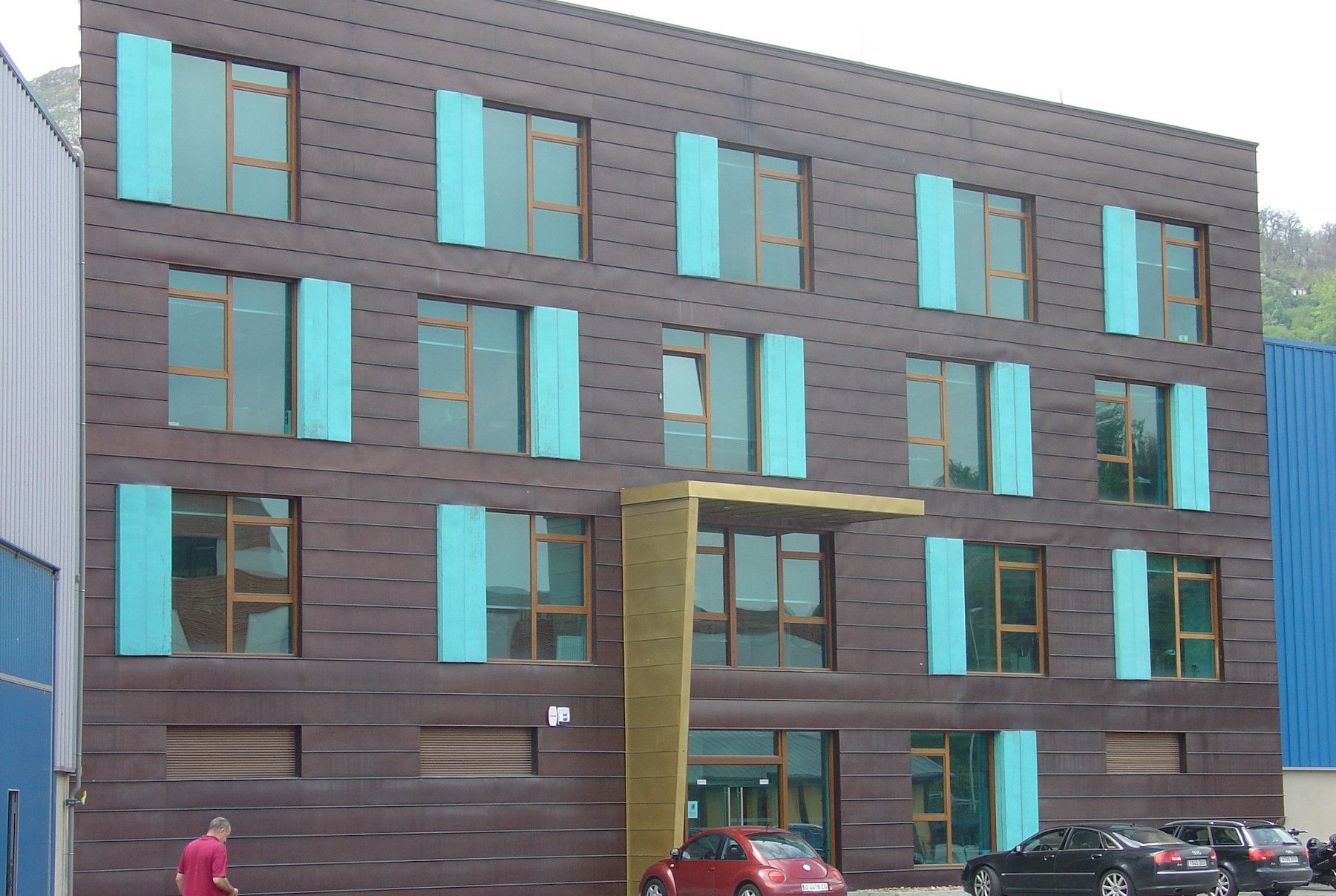 Edificio de Oficinas y Nave, Polígono de Olloniego, Oviedo, Asturias