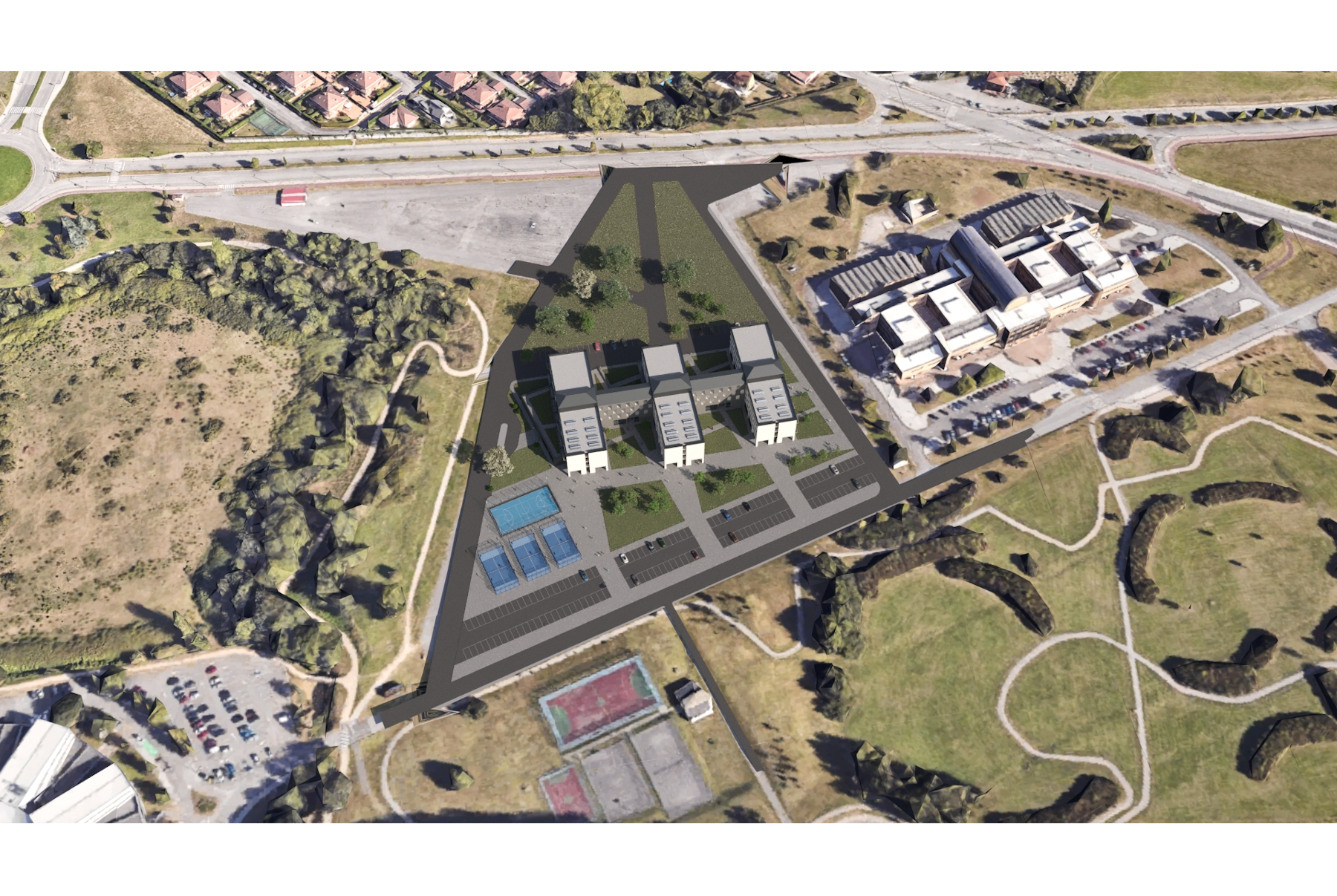 Residencia para la Comunidad Universitaria, Investigadora, Científica y de la Milla del Conocimiento, Gijón, Asturias